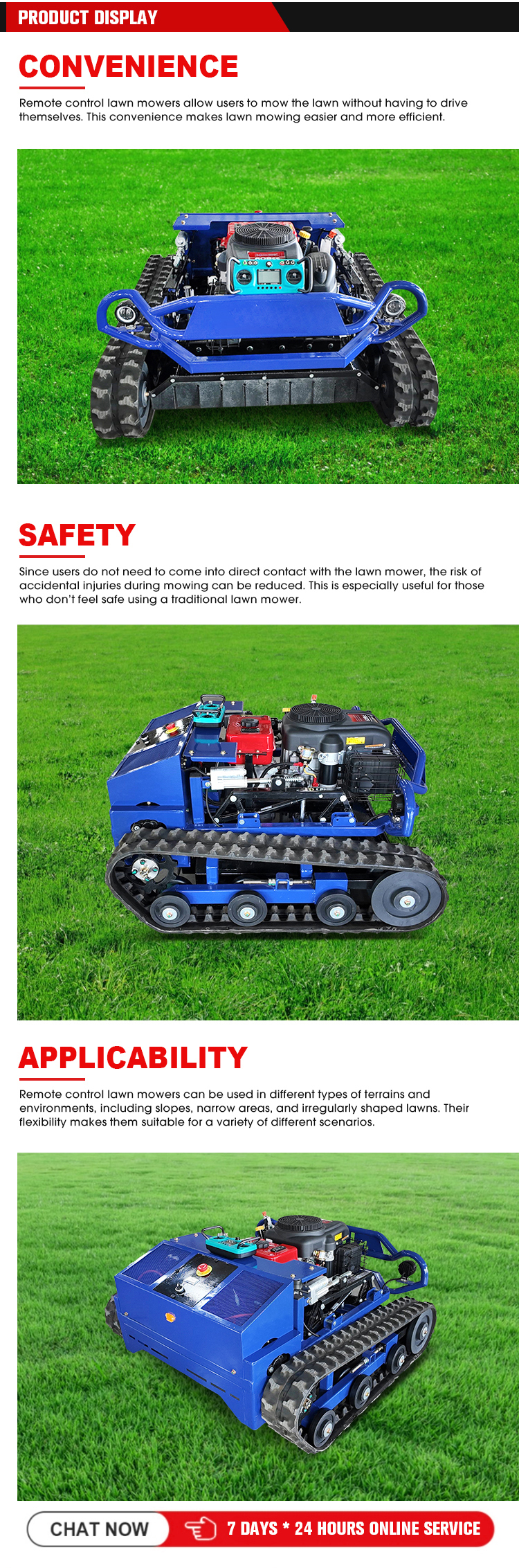 Maxtech Remote Control X TECH Remote Control Lawn Mower - Customizable & Efficient