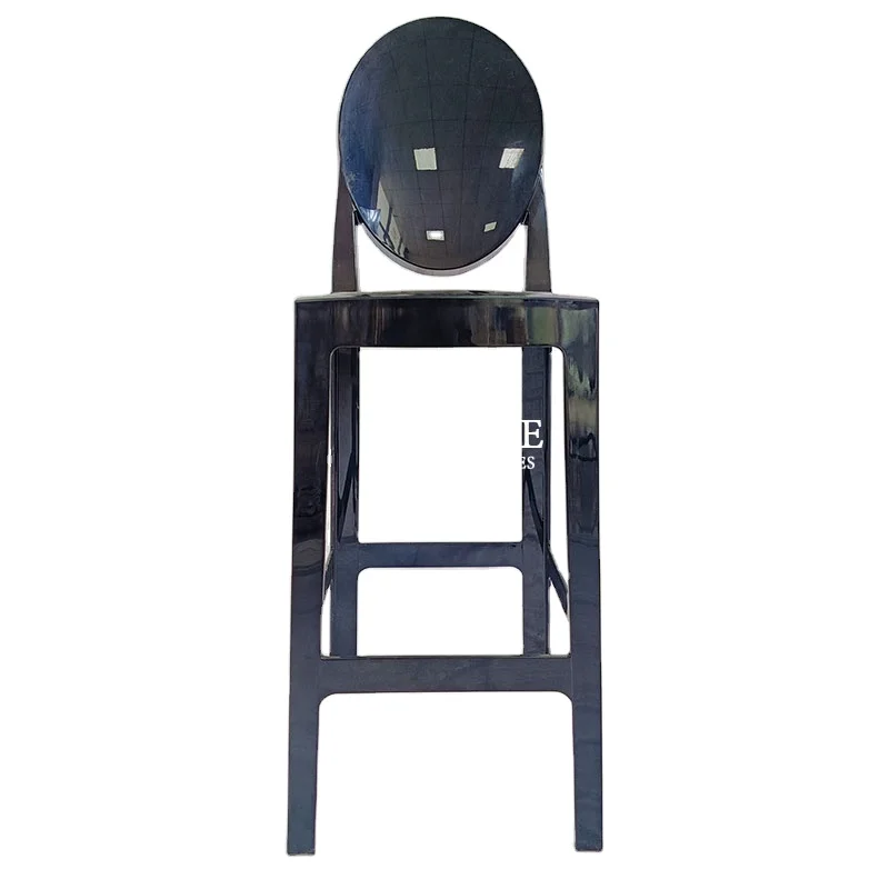 Свадебный садовый Прозрачный поликарбонатный пластиковый барный стул из поликарбоната кресло-призрак мебель для ресторана и столовой