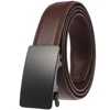 Dumb black buckle+brown belt