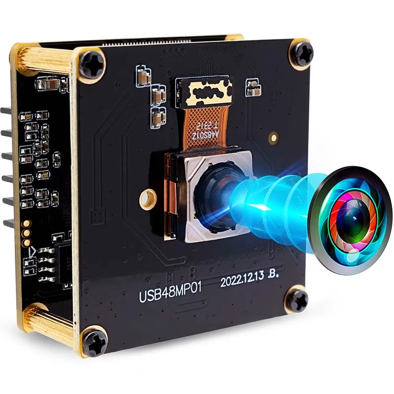 ELP AF USB Camera Module 48MP Ultra HD Autofocus 70 Degree Webcam Module Fast Focus Video Camera for PC Raspberry Pi Jetson Nano