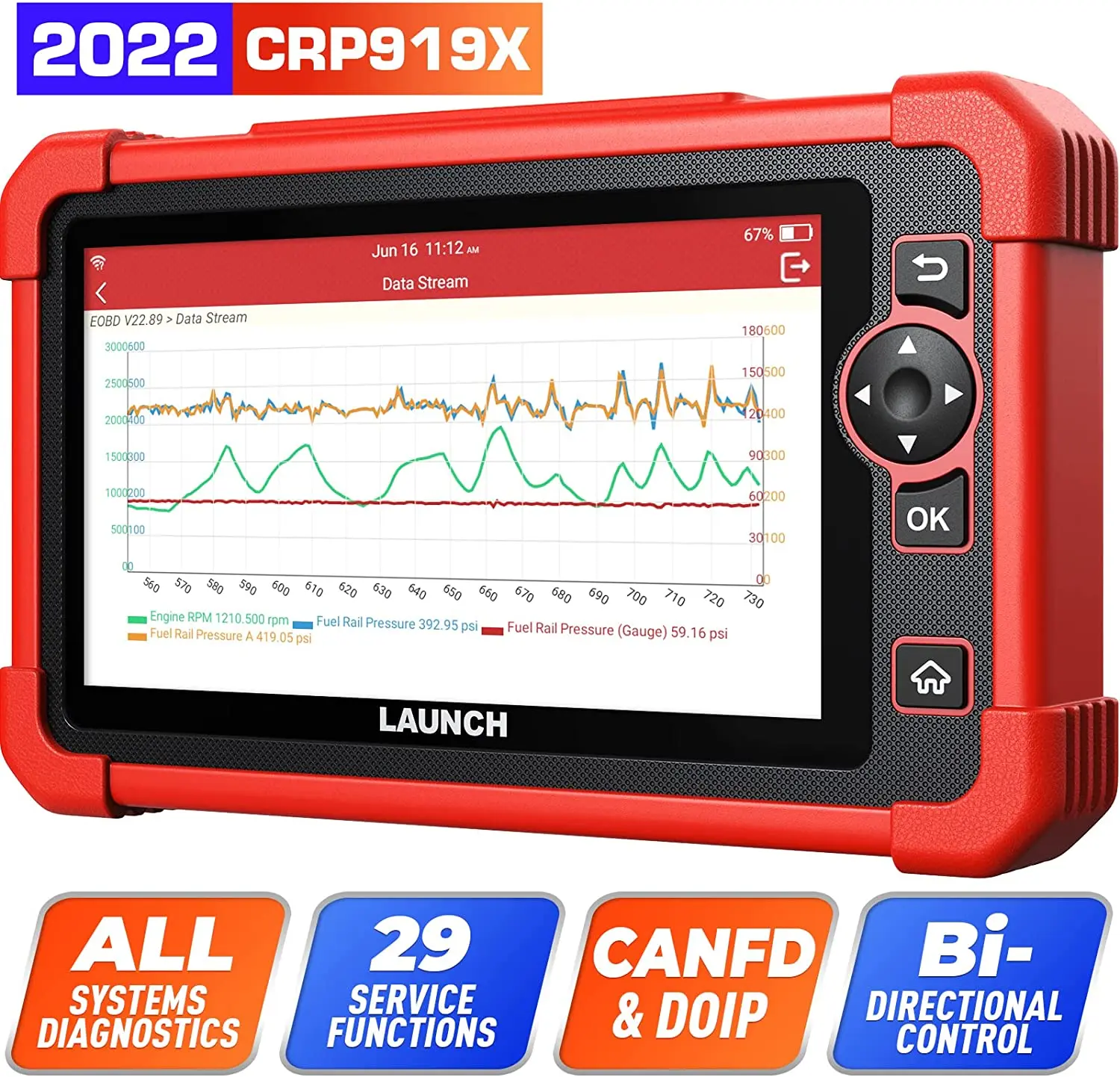 2023新しいオリジナル発売crp919x crp919 crp909x crp 909x909 obd2OBDII  escanerautomotrizコードリーダーフルシステム診断| Alibaba.com