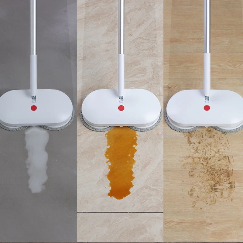 Jesun Cordless Electric Floor Scrubber Machine for Home