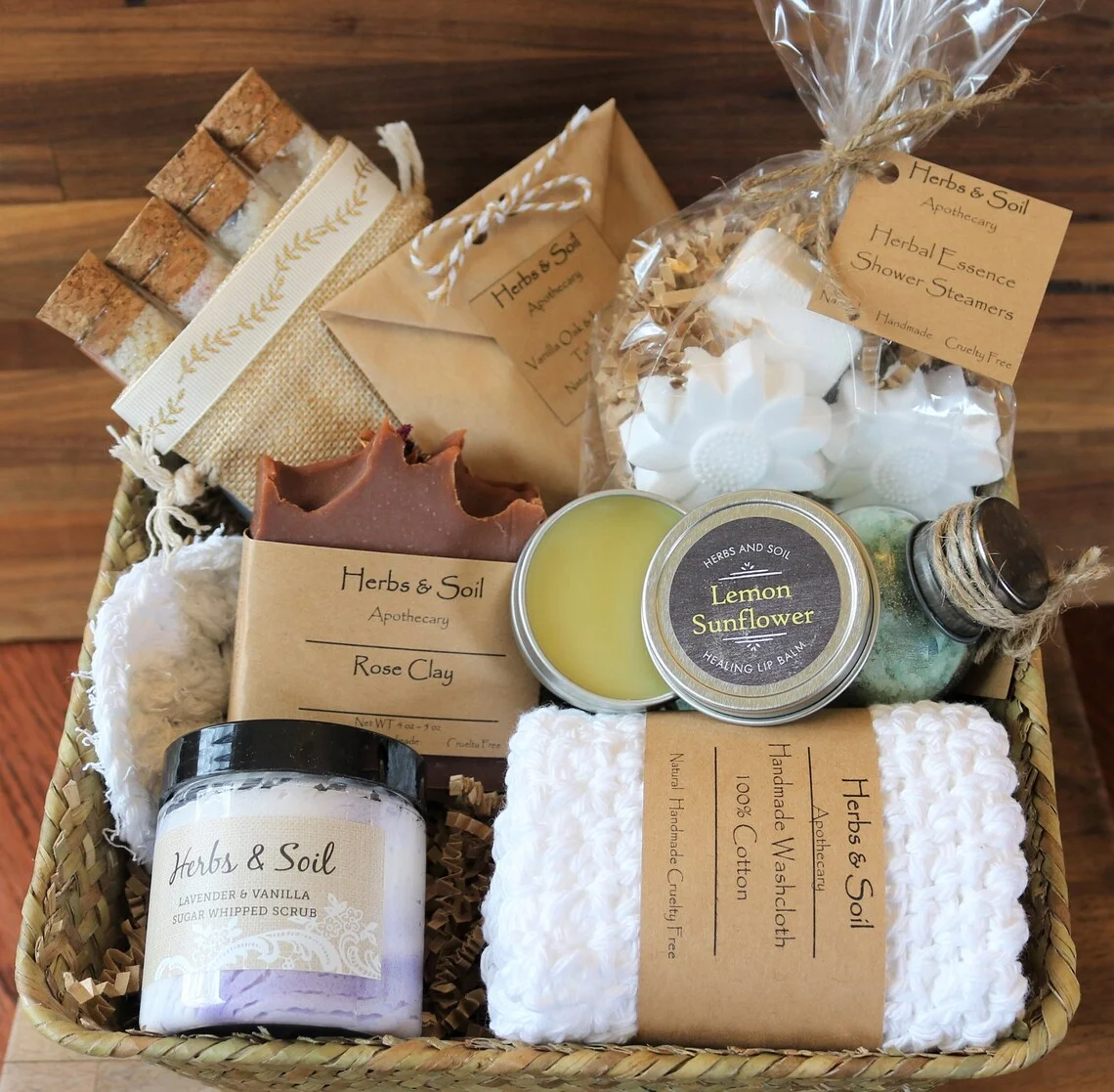 Self-care Products, Luxury Skincare Gift Box All Natural Soaps And 