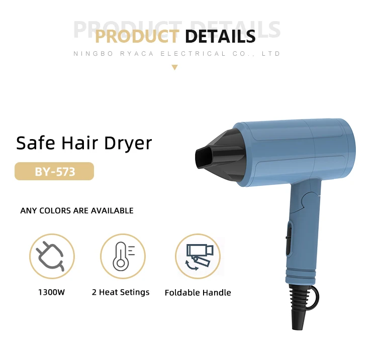 Portable Small Size Foldable Multifunction Professional Salon Compact Hair  Dryer for Traveling