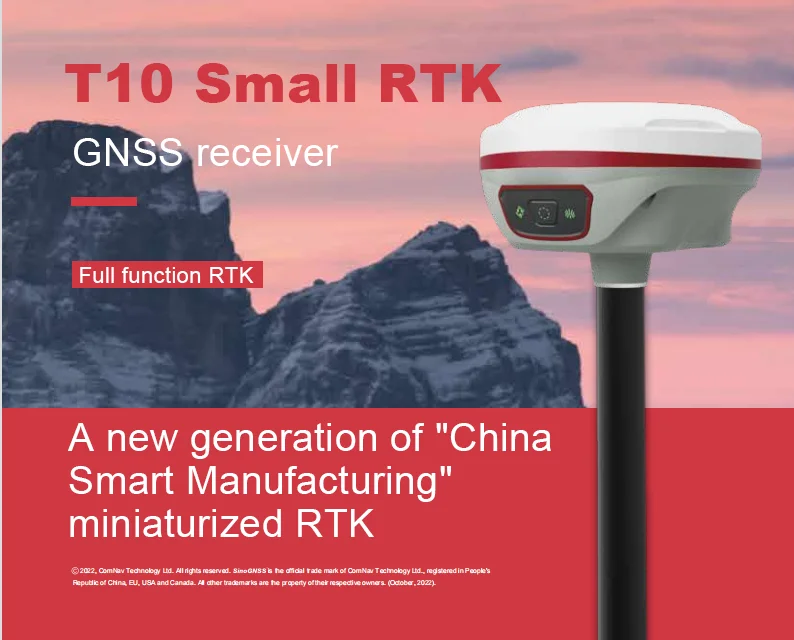 Sinognss High Stability 1590 Channel Gps Imu Gnss Receiver Comnav T10