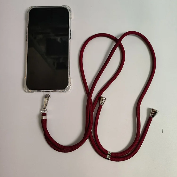 Cordino Portacellulare Universale Con 2 Adesivi - Tracolla Regolabile In Nylon Per Smartphone | Libera Le Mani - Foto 2