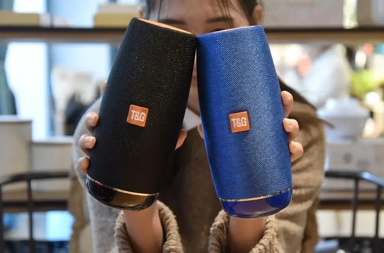 TG108 Gift Promotion Portable High-quality IPX4 Waterproof BT Portable Fabric Bluetooth Speaker - ANKUX.COM