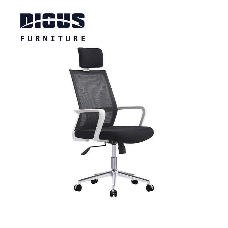 Dious high quality modern lift swivel chair furniture arm mesh chair