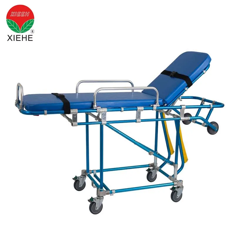 YXH-3E2 Multifunctional Used Mortuary Folding Stretcher For Ambulance