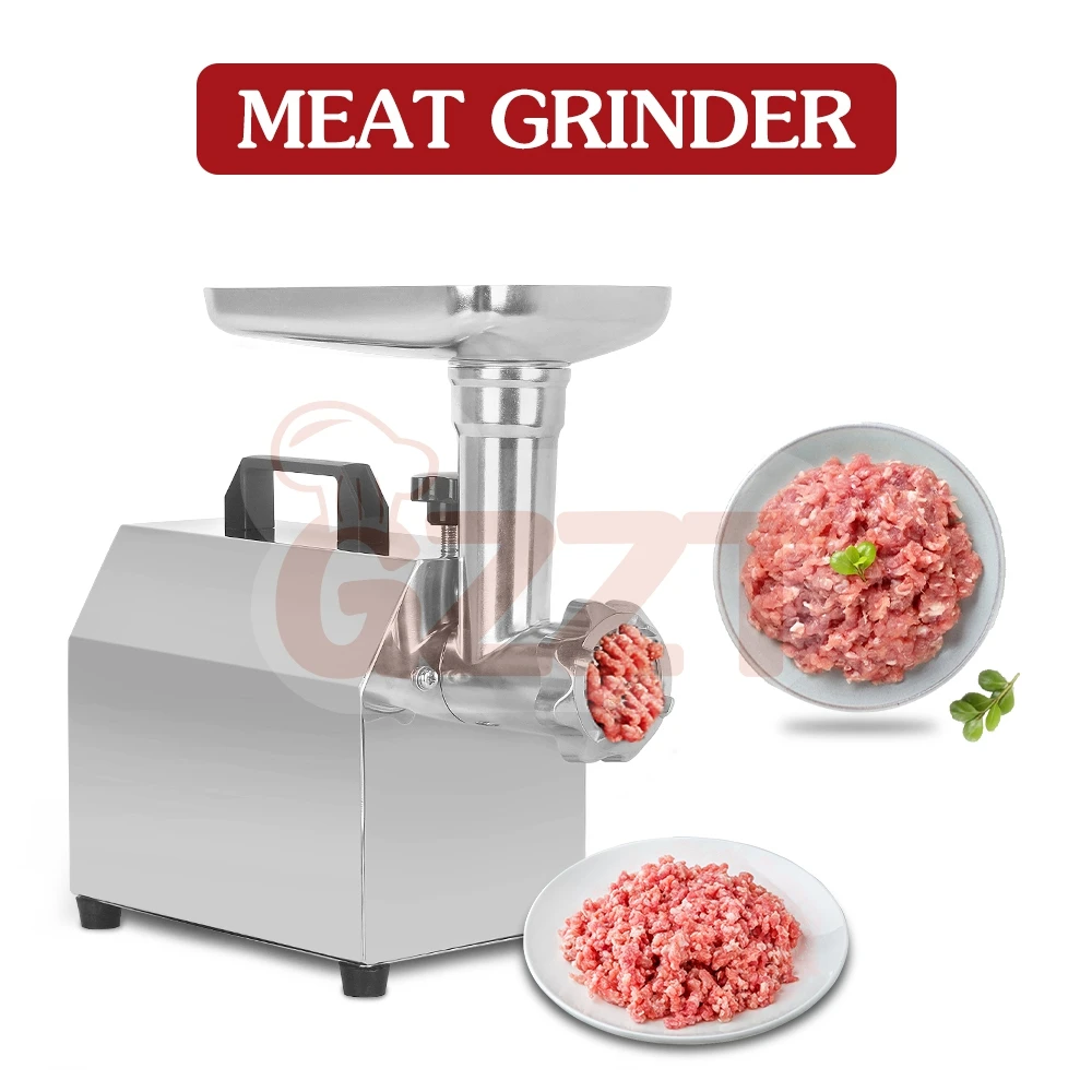 Stainless Steel Locked Powerful Home Kitchen Meat Mincer Slicer Grinder Machine Food Grinder Automatic Electric Meat Grinders - Image 5