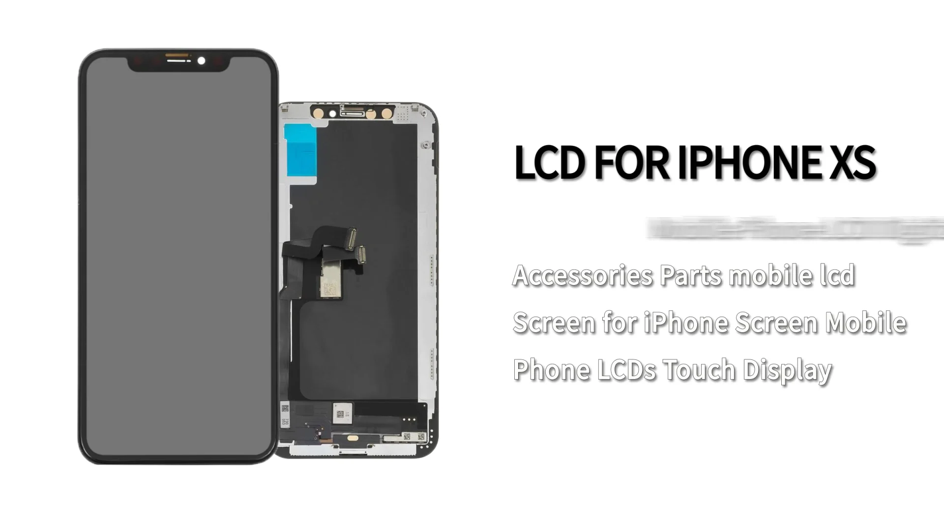 IPhone 14 Pro Max Screen Replacement - OEM Quality LCD Digitizer Touch Panel, Black