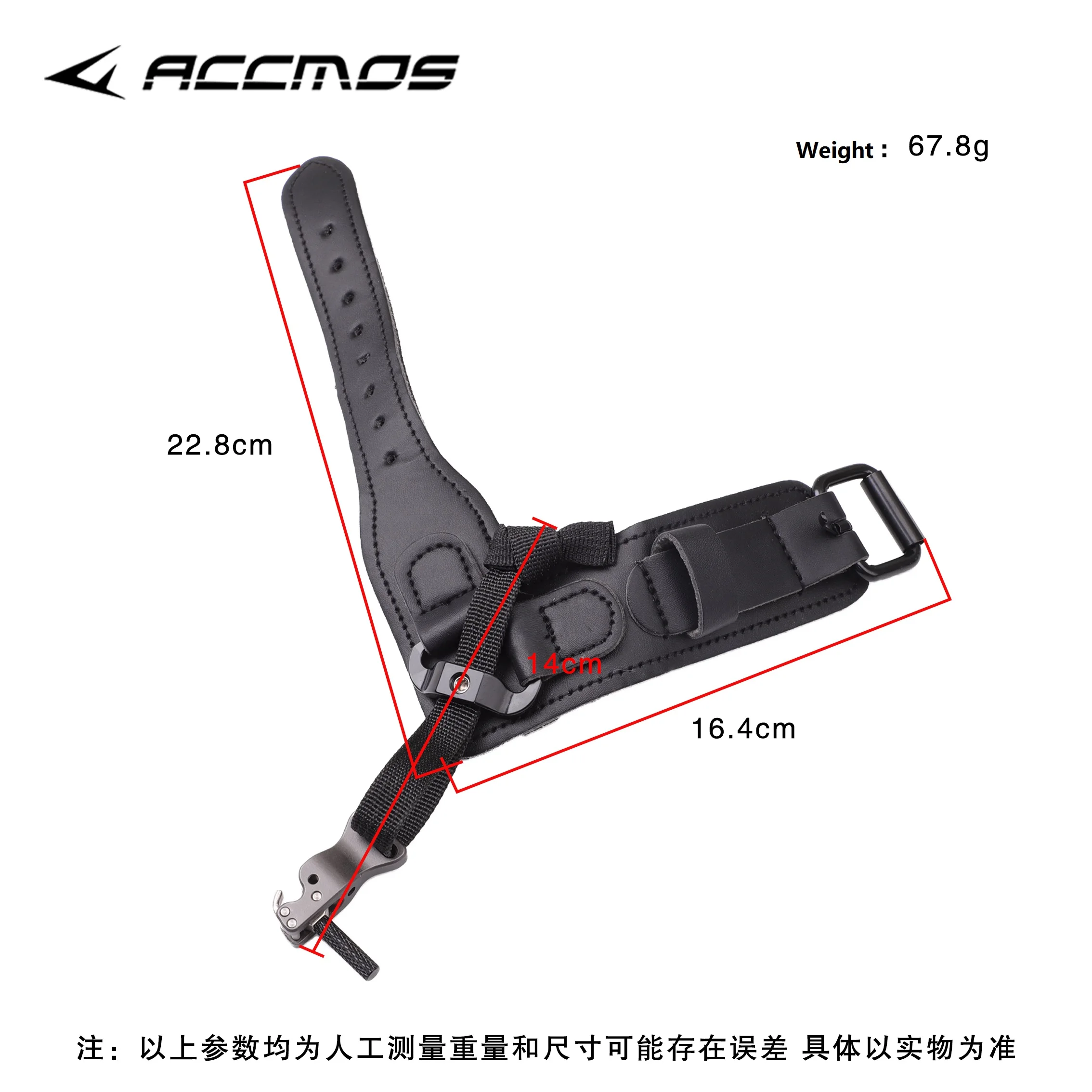 Décocheur D'arc AMEYXGS – Déclencheur Poignet 6061, Pour Arc Compound, Droitier