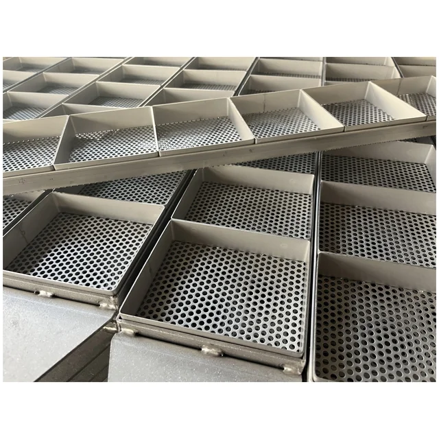 SS304 Fuji High Open Area Bag Noodle Fryer Cell and Cover for Instant Ramen Making Machine 6