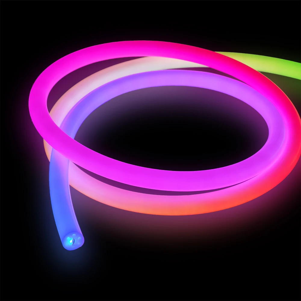 Smart WIFI Control Neon Tube Best Selling 360degree RGBIC LED Strip Light Dream Color