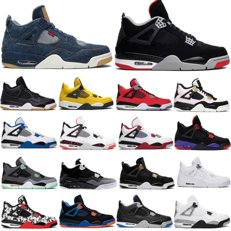 Hot Verkoop Basketbalschoenen Jordon 4 Retro Hoge Og University Blauw Wit  Oreo Zeil Zwarte Kat Vrouwen Mannen Mode Sneakers Jordon 4 - Buy 2021 Basketbal  Schoenen Jordon 4 Retro Hoge Og University