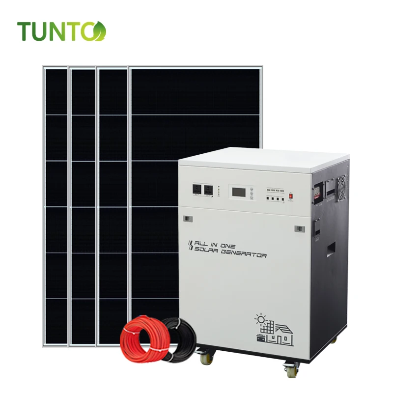 Whole House Solar Generator 3kw Solar Panel Kit 3000w Solar System For ...