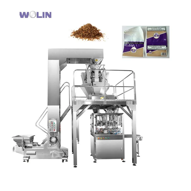 Full Automatic Rolling Tobacco Pouch Packing Machine