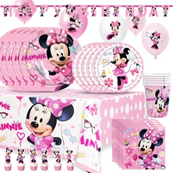 Cute Mouse Birthday Party Supplies - 16 Plates, 20 Napkins, Tablecloth, Decorations - View #4