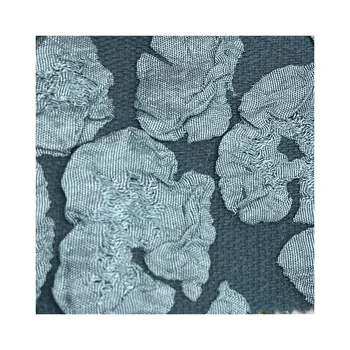 high quality jacquard fabric embossed jacquard fashion fabric small floral polyester spandex fabric wholesale