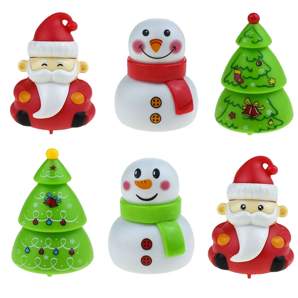 Милые рождественские заводные игрушки для отца, снеговик, рождественская елка, Маленькая детская игрушка, Подарочные игрушки