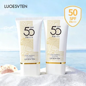 Private Label Higher Protection SPF 50 SPA+++ Lighter Weight Hydrating Cordyceps Extract Sun Block Sunscreen