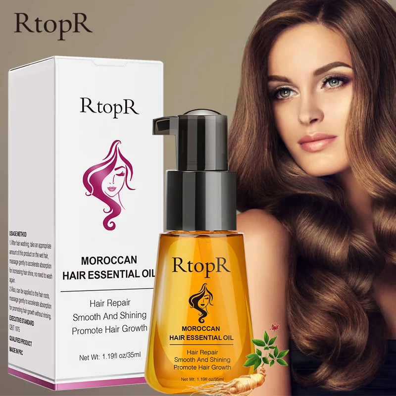 Rtopr Moroccan Hair Growth Oil - Smooth & Promote Regrowth