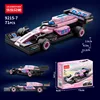 9215-7 f1 car back pink 71pcs chinese color box 1440 box