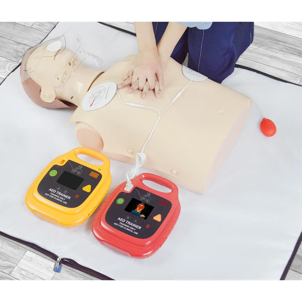 Teaching Equipment Medical Training Manikin Cpr Manikin With Aed ...