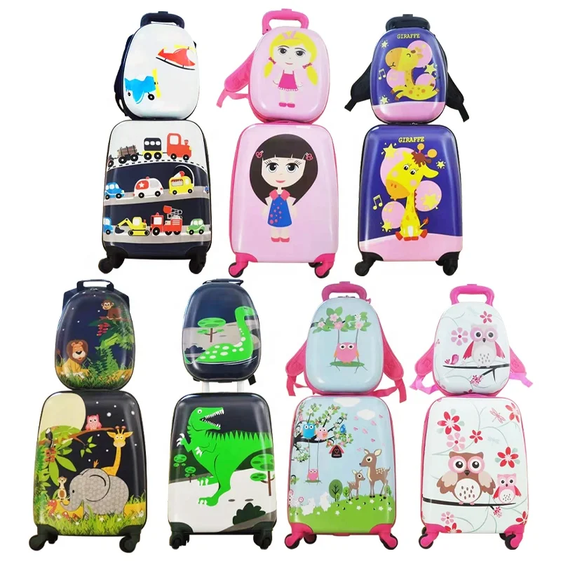 Multi Printed Customization Kid's Suitcase Factory Hardside Carry-on Luggage Manufacturer Children PC Trolley Case