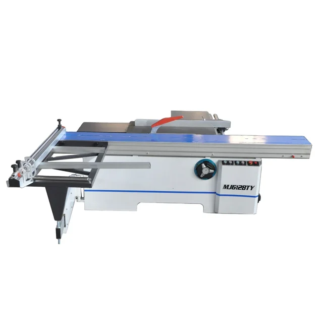 panel saw manual operation sliding table saw cutting wood machine for woodworking