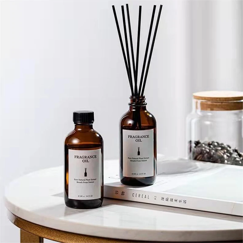 Flameless Aromatherapy Free Stick Decoration Diffuser Bottle Custom Reed Diffuser Bottle Oil Bathroom Atmosphere Hotel