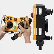 Factory Industrial Radio Wireless Remote Control for Lawn Mower Concrete Mixer Truck IP66 Hydraulic Dual Joystick Remote Control