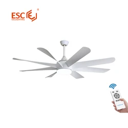 Indoor home appliance 5 fan speed dc inverter copper motor 60 inch remote control ceiling fan