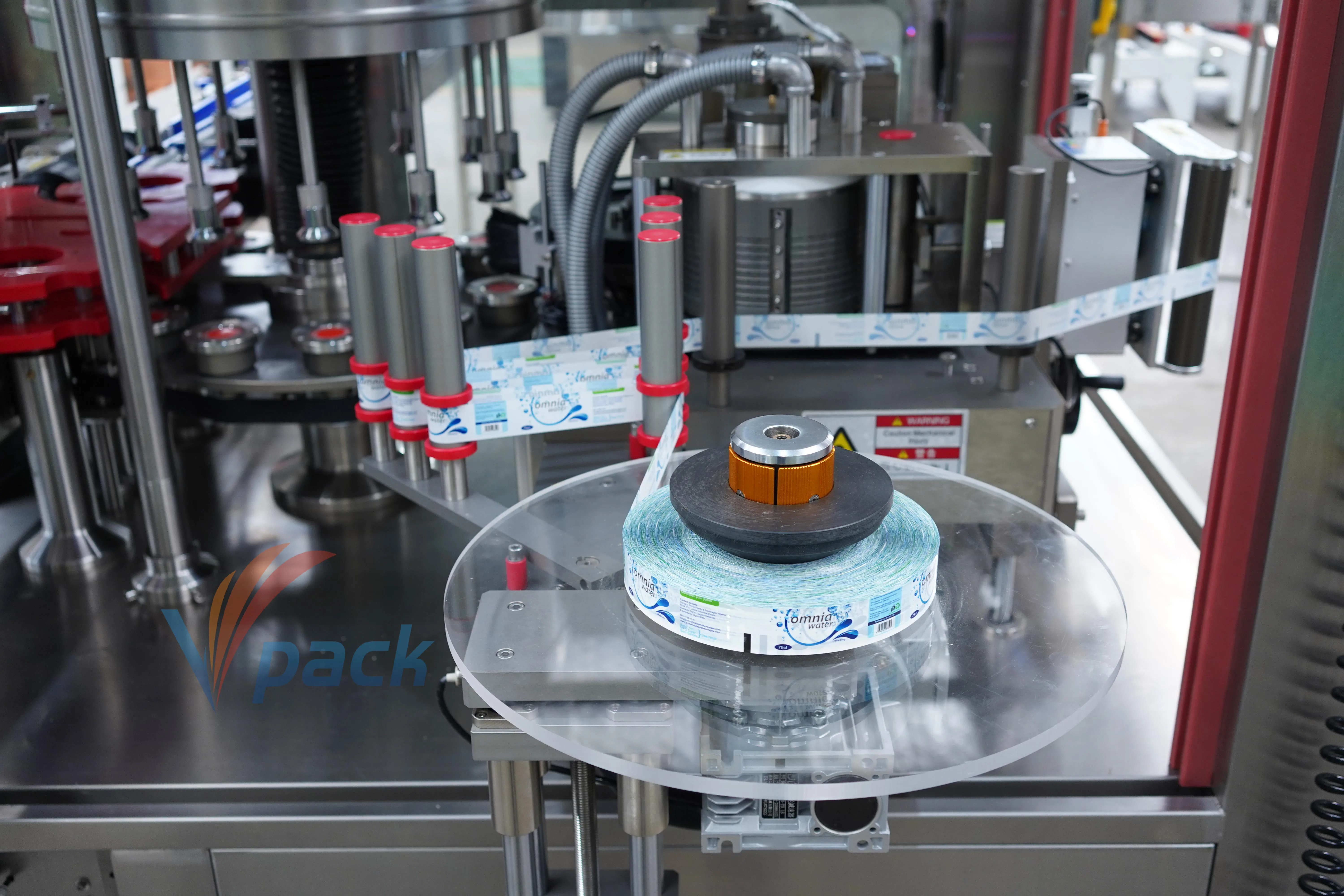 Bopp Rotary Opp Hot Melt Glue Labeling Machine /full Automatic Pet