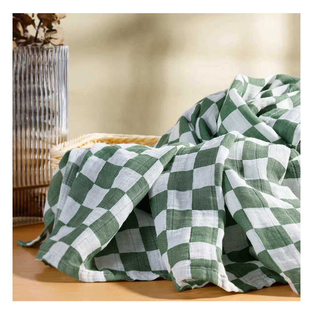 Kangobaby высококачественное детское банное полотенце 100% хлопковое муслиновое Пеленальное Одеяло с индивидуальным принтом