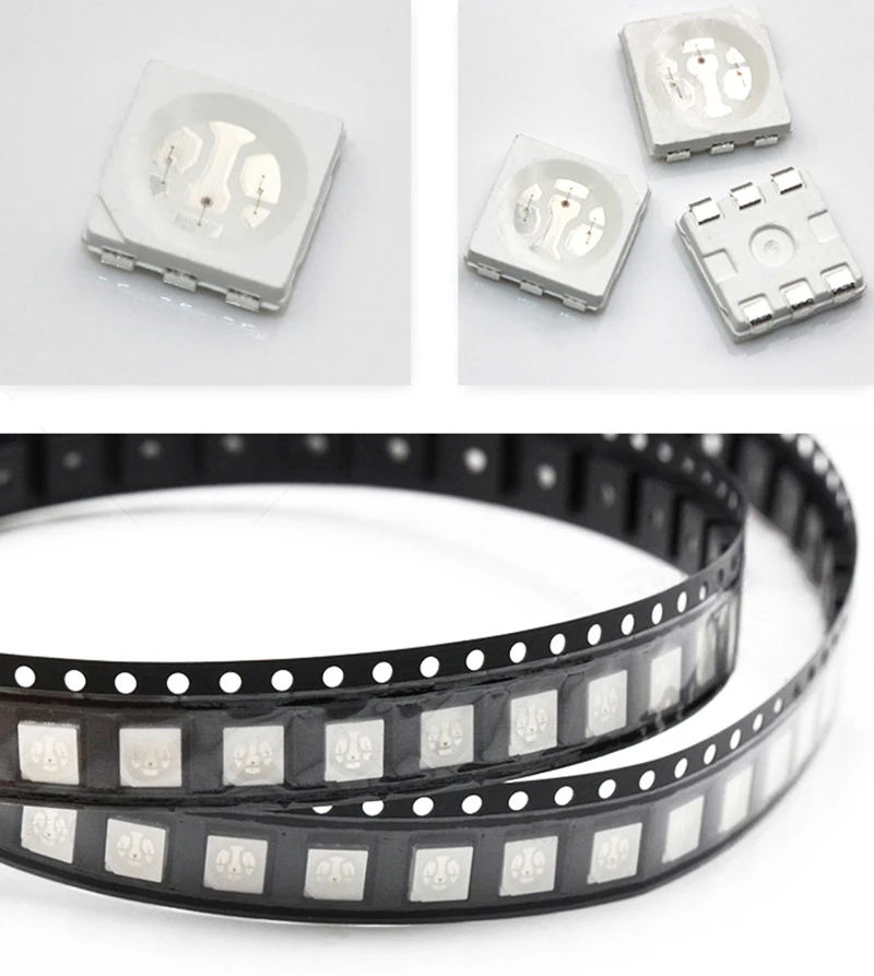 WEJ LED Factory Price 6pin 3v Uv LED 5050 365nm 395nm 400nm 405nm 410nm 5050 Smd Uv Led Diode