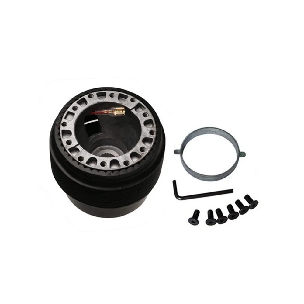 NRG Lenkradnabe Racing Style – Schnellspanner Für Honda Accord 94-02, Schwarz, 6x70mm Bolzen