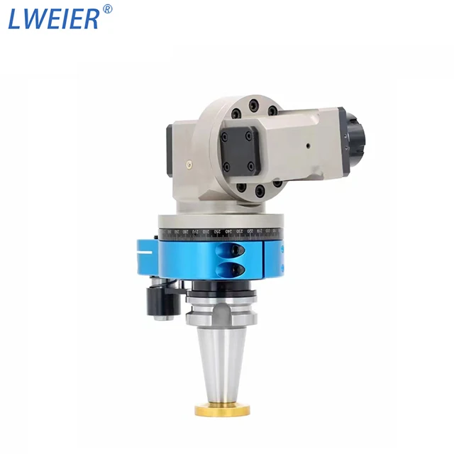 CNC Machine Tools 90 Degree BT30 BT40 BT50 Angle Head Horizontal Milling Head AG90-ER16/ER20/ER32/ER40 90 Degree Angle Head