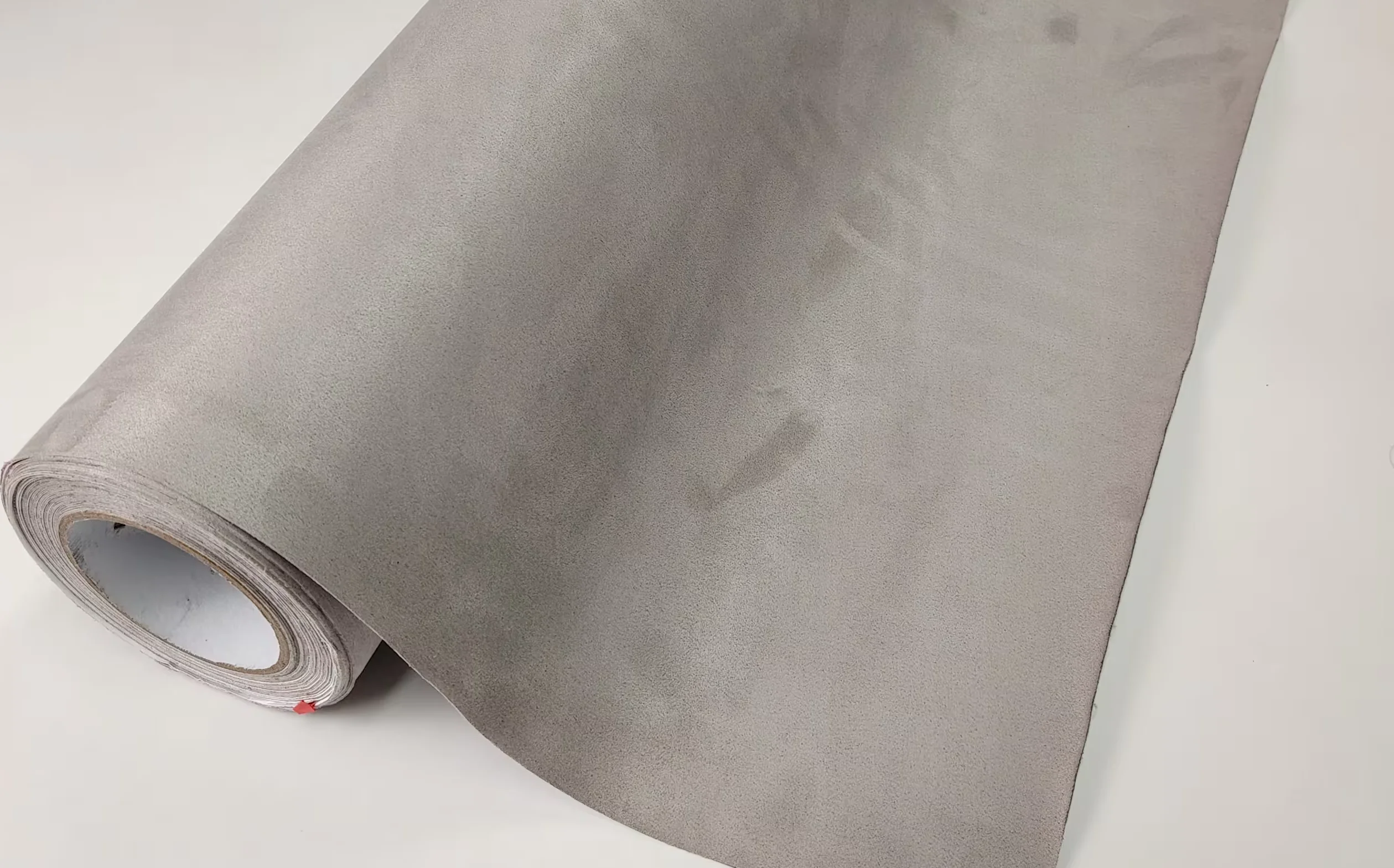 Tessuto Autoadesivo In Microfibra - Grigio Chiaro, 140 X 40 Cm, Per Pulizie E Protezione Superfici