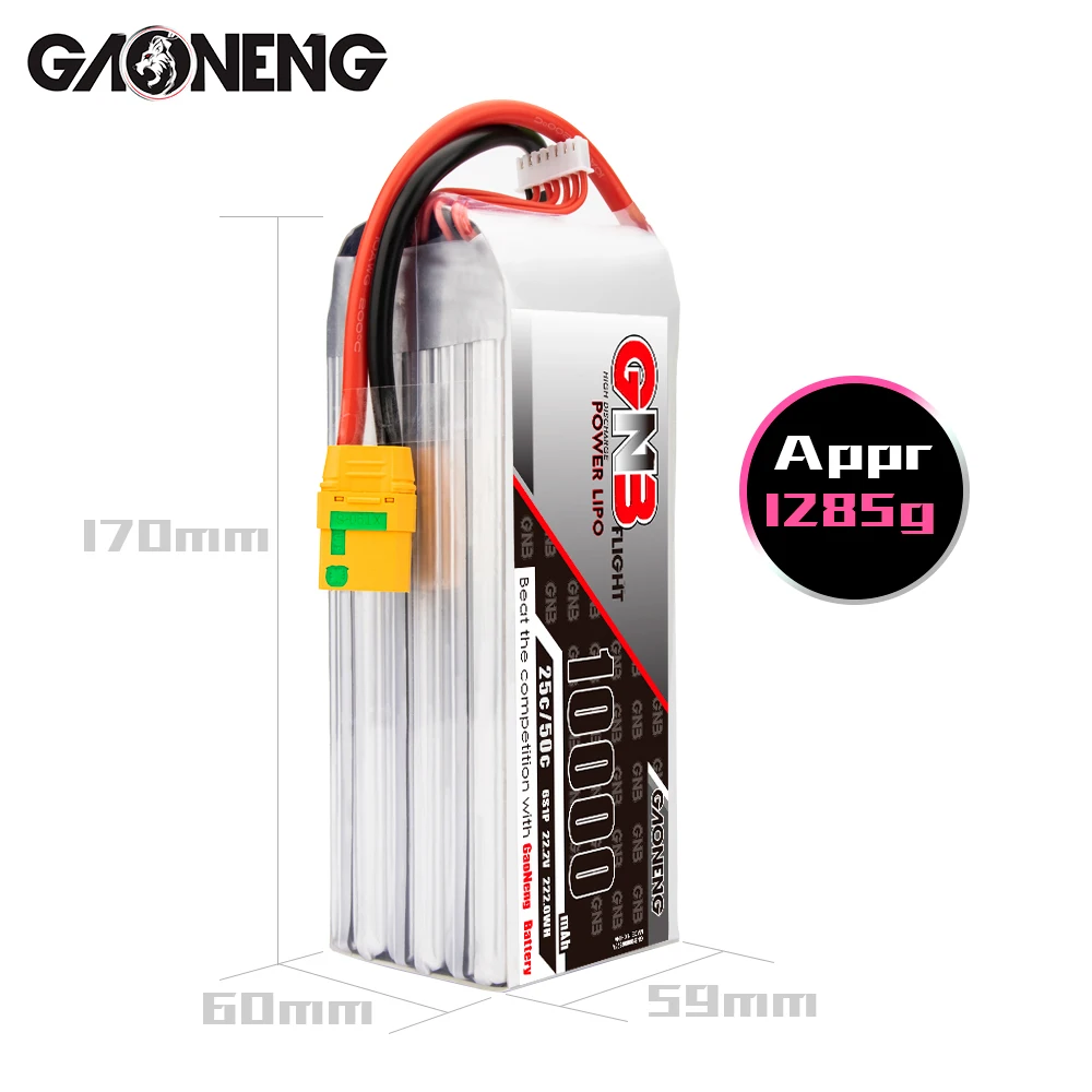 HRB 6S 6000 MAh 100C Lipo Battery XT90 22.2V RC Lipo Battery - Foto 5