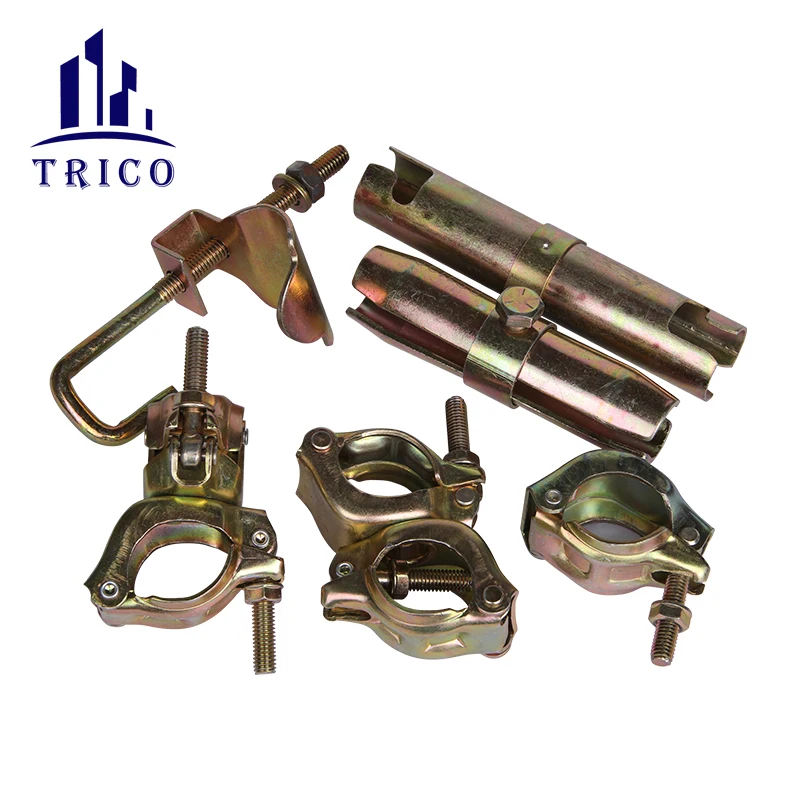 Hebei Factory Scaffolding Pipe Clamp Pressed Or Drop Forged Scaffolding ...