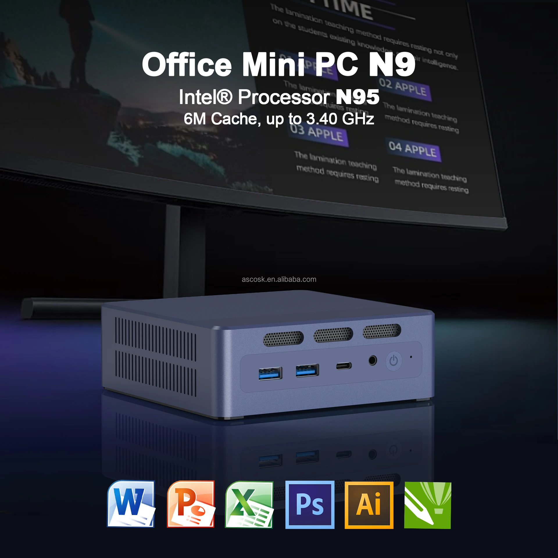 Windows mini pc m 2 nvme ssd mini computer win11 linux os intel alder