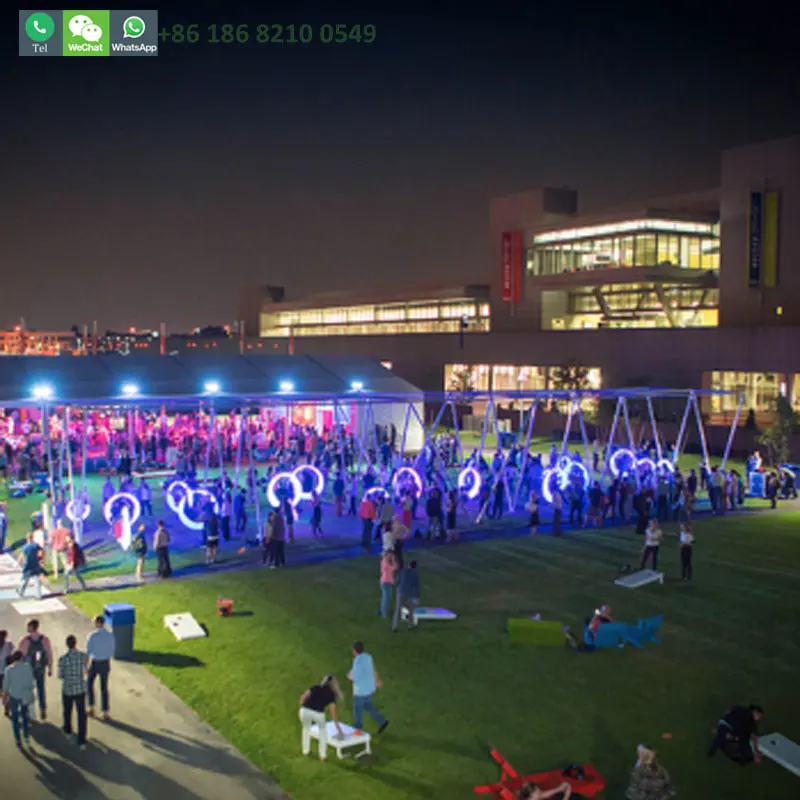 
 Светодиодная подсветка seesaw swing для уличного мероприятия вечеринки  