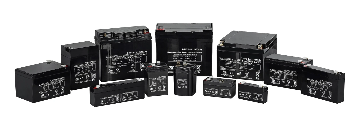 Gsk Mf Sealed Lead Acid Rechargeable Battery 12v 1.2ah 2.3ah 2.6ah 3