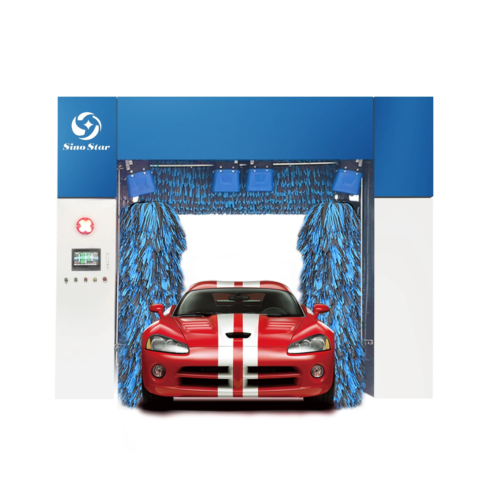 Best Quality 5 Brush Rollover Car Wash Machine Fully Automatic System/car Washing Equipment for Car Wash Station