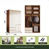 1.4m four-door wardrobe [3.0m high]