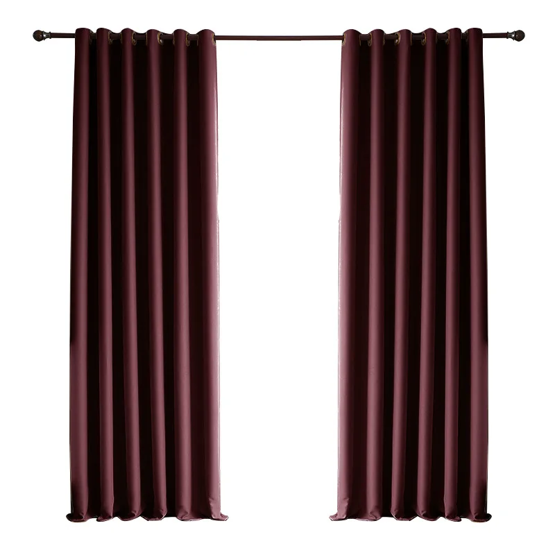 Wholesale Ready Made Valance Office Window Curtains 100 Polyester