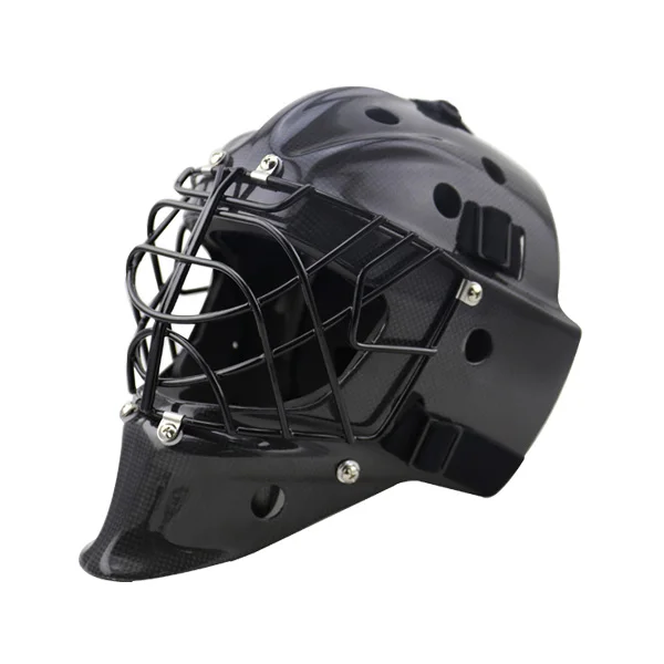 High Quality PC & ABS Shell High End Ice Hockey Goalie Mask/Helmet With Absorption Foam Liner