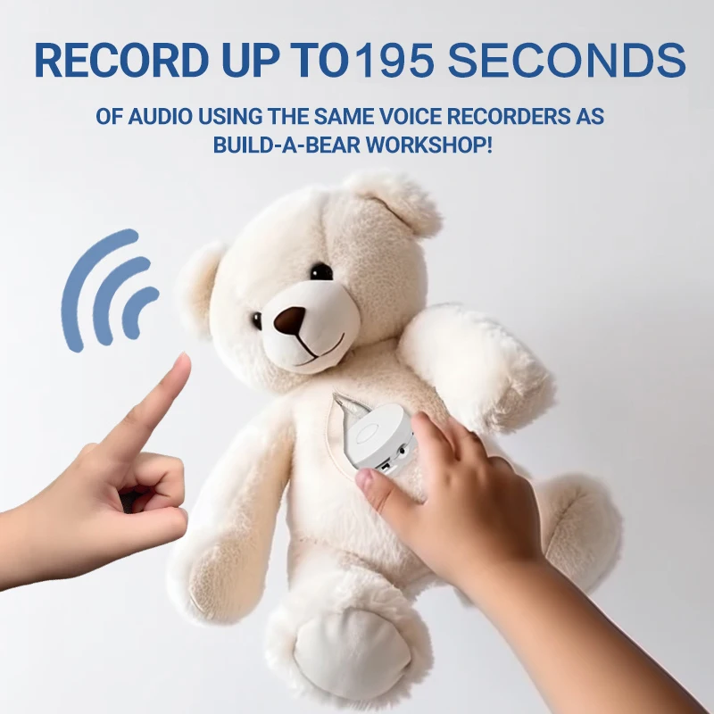 300S Recording Time  Recordable Sound Voice Music Chip Recorder Box Module Button for Plush Toy ,stuffed Animals