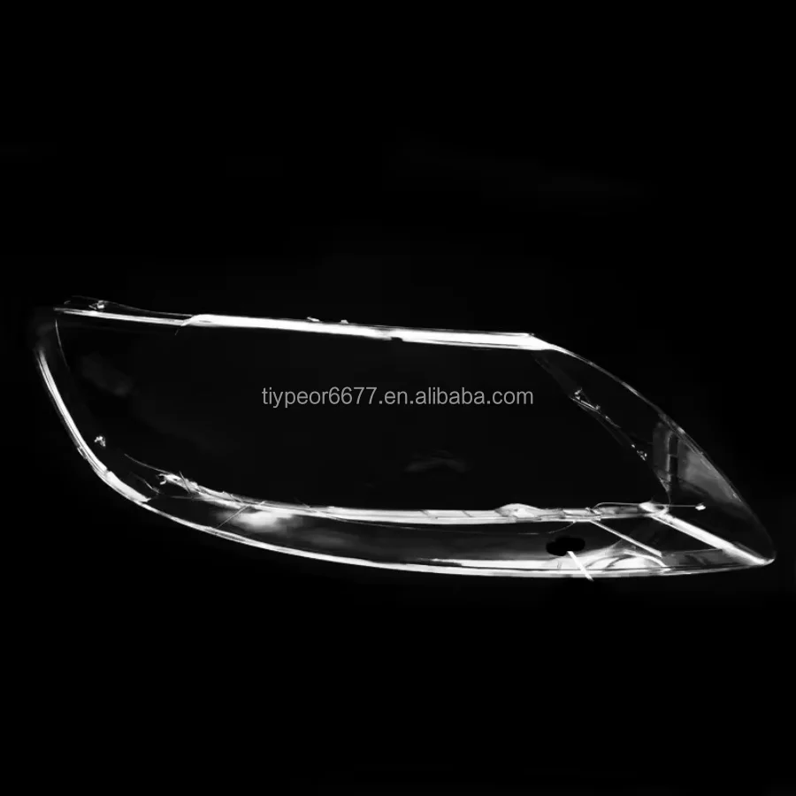 product tiypeor headlamp lens for audi q7 2006 2015 models car headlight lens glass transparent lampshade shell cover pair-7